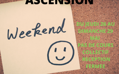 WEEK-END DE L’ASCENSION