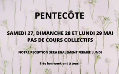 WEEK-END DE PENTECOTE
